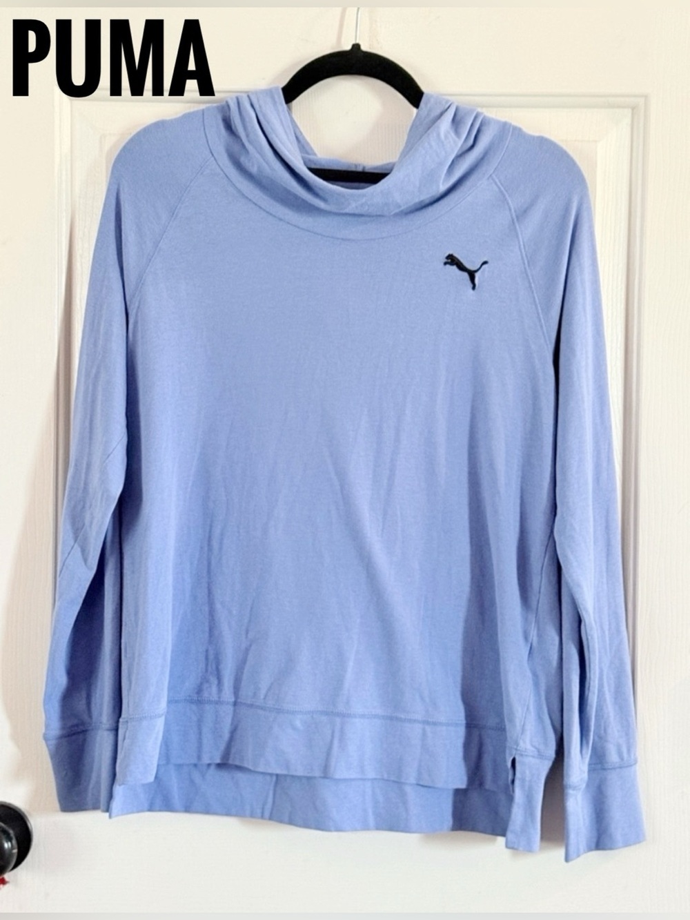 Puma Light Blue Pullover Hoodie